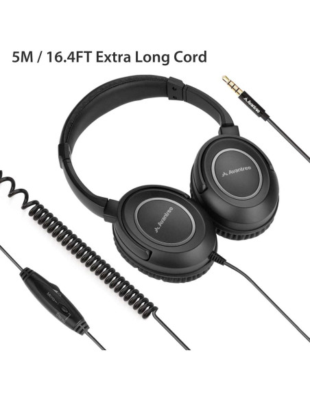 Auriculares con cable Avantree HF039 5M para TV y PC