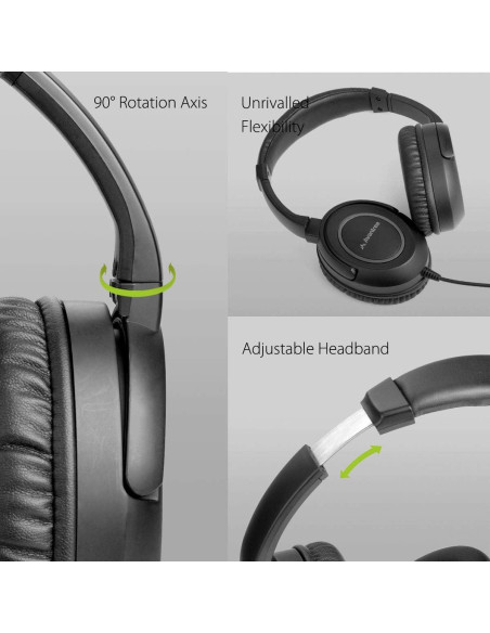 Auriculares con cable Avantree HF039 5M para TV y PC