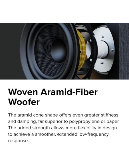 Altavoces de Estantería ELAC Debut 3.0 DB53-BK 5.25"