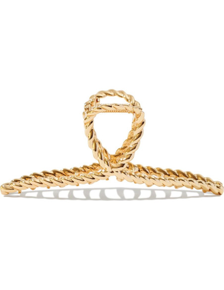 Clip de Garra de Metal Dorado Kitsch - Diseño Elegante 1 Pc