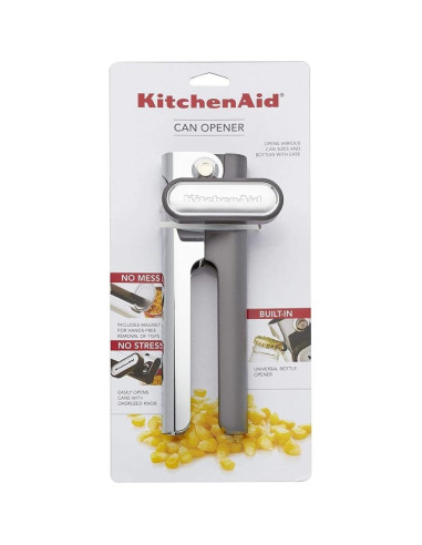 Abrelatas Multifuncional KitchenAid Gris 2 en 1 Manual