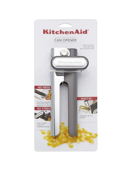 Abrelatas Multifuncional KitchenAid Gris 2 en 1 Manual