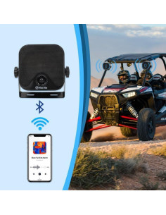 Altavoces Marinos Herdio 4" Bluetooth 240W Impermeables - 4 Pzas 2