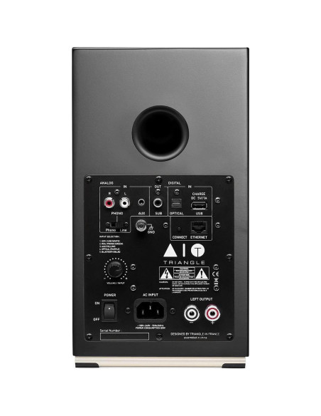 Altavoces Activos Wi-Fi y Bluetooth Triangle AIO Twin 2x50W