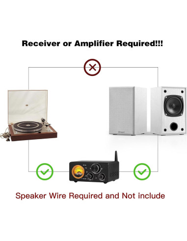 Altavoces Pasivos de Estantería Elimavi BT-10 30W Blanco