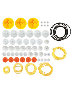 Kit de Poleas de Correa EUDAX 107 Piezas para Modelos DIY
