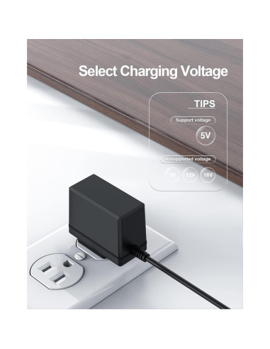 Cargador 5V Pwept para Tocadiscos Victrola VSC-550BT