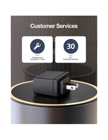 Cargador 5V Pwept para Tocadiscos Victrola VSC-550BT