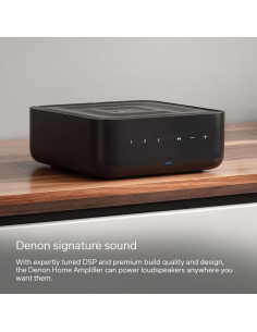 Amplificador Denon Home 100W Estéreo Compacto HEOS Bluetooth 2