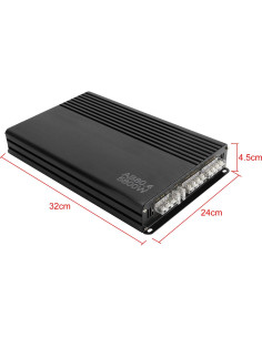 Amplificador de Coche YaeCCC 5800W 4 Canales 12V Estéreo 2