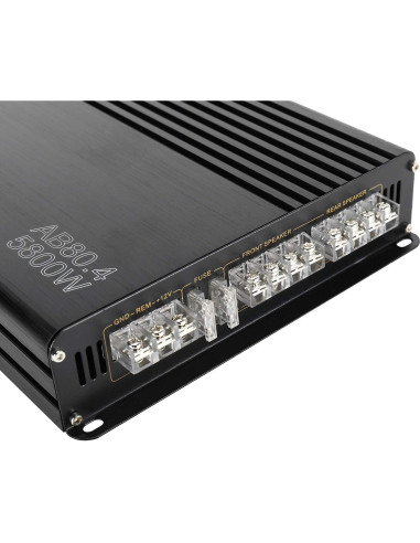 Amplificador de Coche YaeCCC 5800W 4 Canales 12V Estéreo