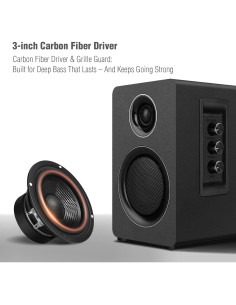 Altavoces de escritorio ZQMMSPK K40 2.0 Bluetooth 5.3 60W 2