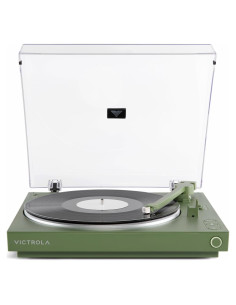 Tocadiscos Automático Victrola VPT-800 Verde Bluetooth 2 Velocidades
