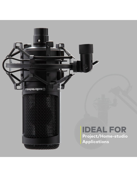 Micrófono de Estudio Audio-Technica AT2020 con Accesorios