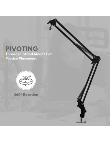 Micrófono de Estudio Audio-Technica AT2020 con Accesorios