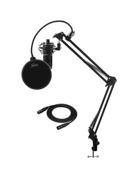 Micrófono de Estudio Audio-Technica AT2020 con Accesorios