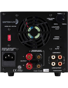 Amplificador de Potencia Dayton Audio APA150 150W 2 Canales 2