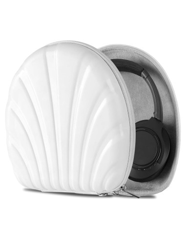 Funda Dura Geekria para Auriculares Audio-Technica - Blanca