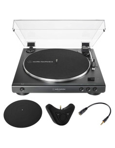 Tocadiscos Estéreo Automático Audio-Technica AT-LP60X Negro