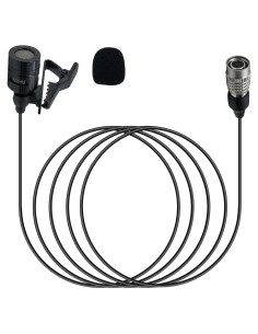 Micrófono Lavalier Audio-Technica Hirose 4 Pines Unidireccional