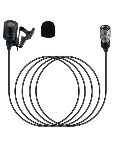Micrófono Lavalier Audio-Technica Hirose 4 Pines Unidireccional