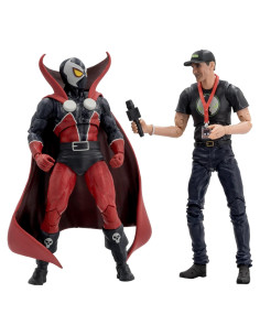 Figuras de acción McFarlane Toys Spawn y Todd McFarlane 2pk
