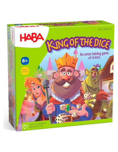 Juego de Mesa HABA Rey de los Dados - Para 2-5 Jugadores, 8 Años+