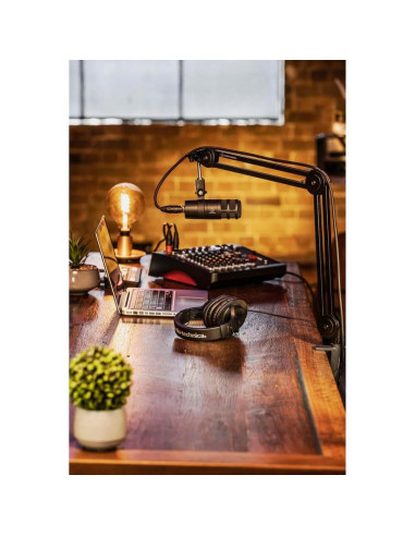 Micrófono Dinámico Hypercardioide Audio-Technica AT2040 + Brazo + Cable XLR 6m