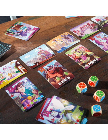 Juego de Mesa HABA Rey de los Dados - Para 2-5 Jugadores, 8 Años+