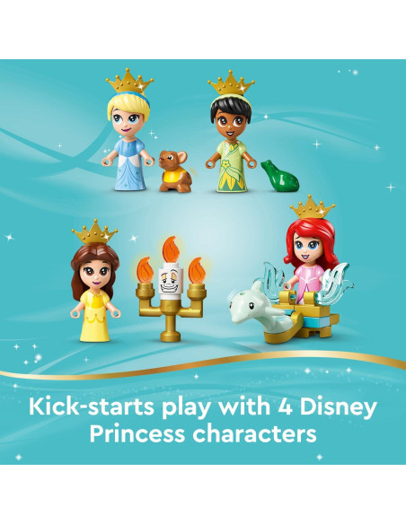 LEGO Disney Princesas Ariel, Bella, Cenicienta y Tiana 43193