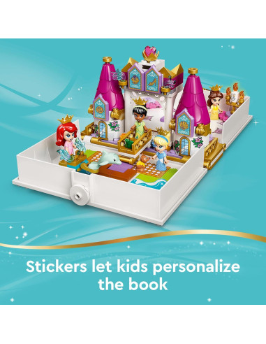 LEGO Disney Princesas Ariel, Bella, Cenicienta y Tiana 43193