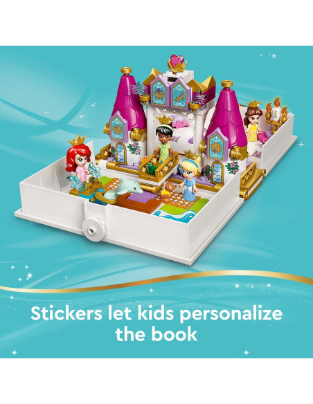 LEGO Disney Princesas Ariel, Bella, Cenicienta y Tiana 43193