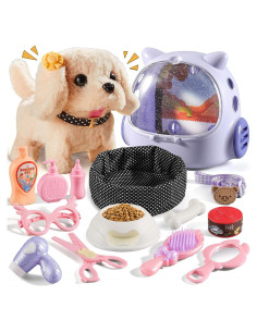 16 Juguetes de Perro Robot Vanvimen para Niñas 3-10 Años