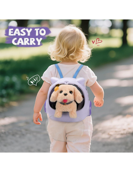 16 Juguetes de Perro Robot Vanvimen para Niñas 3-10 Años