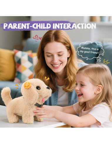 16 Juguetes de Perro Robot Vanvimen para Niñas 3-10 Años