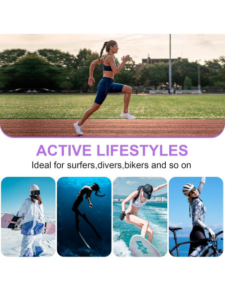 Tiras de Cabello Elásticas YOcity 4 Paquetes 40 cm Sin Daño