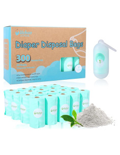 Bolsas Desechables para Pañales USBOO - 300 Unidades Aroma Fresco