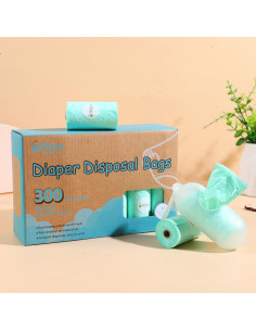 Bolsas Desechables para Pañales USBOO - 300 Unidades Aroma Fresco 2