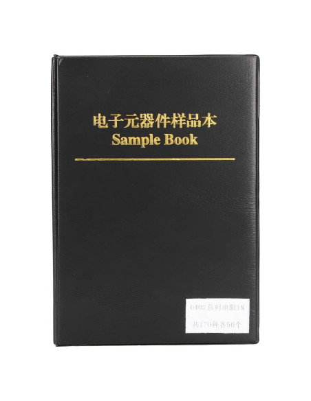 Kit de Resistores SMD 170 Valores 0402 1% Tolerancia 50pcs