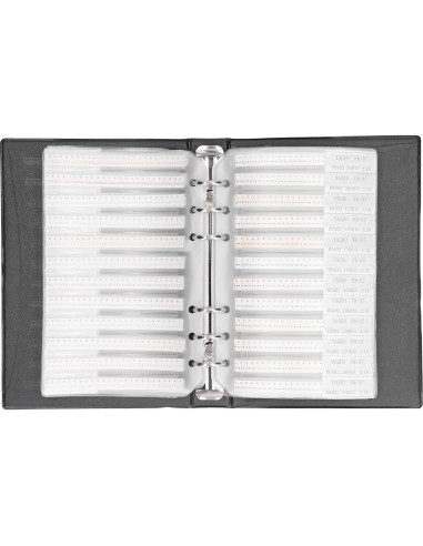 Kit de Resistores SMD 170 Valores 0402 1% Tolerancia 50pcs