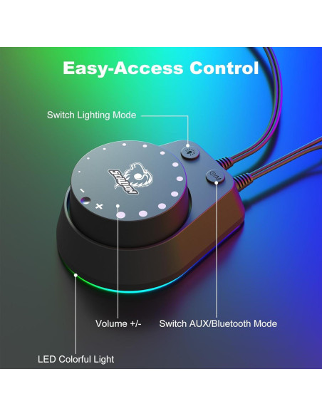 Altavoces de Computadora 2.0 Soulion C30 USB y Bluetooth