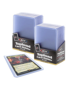 Toploaders BCW Premium 50 Pack - Protección para Cartas 7.62x10.32 cm
