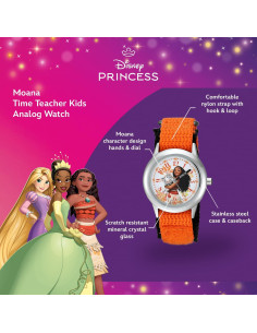 Reloj Disney Moana para Niñas 3-7 Años - Pantalla Analógica 2