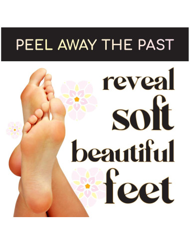 Mascarilla Exfoliante para Pies Crescena - Suaviza Talones Agrietados