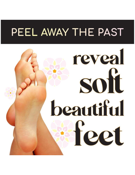 Mascarilla Exfoliante para Pies Crescena - Suaviza Talones Agrietados