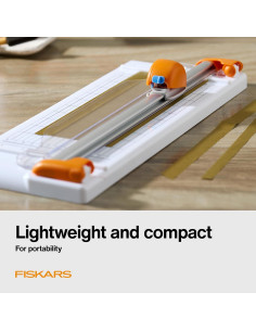 Cortadora de Papel Rotativa Fiskars 12" (30.48 cm) Portátil 2