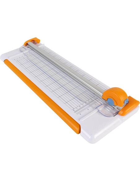 Cortadora de Papel Rotativa Fiskars 12" (30.48 cm) Portátil