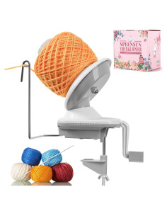 Hacedor de Ovillos de Hilo SPEENSUN 3.5 OZ Blanco-Gris