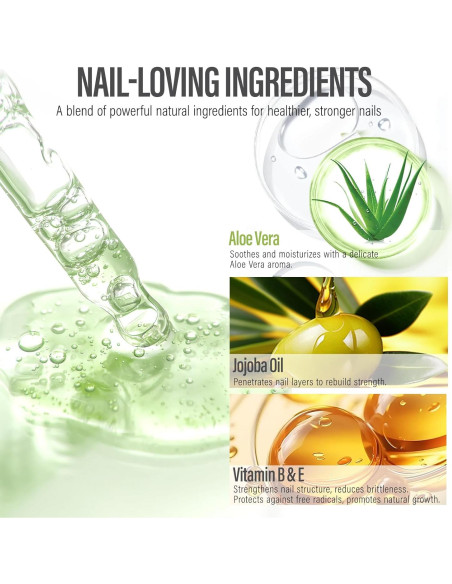 Aceite para Uñas CHUCHU con Jojoba y Aloe Vera 59g