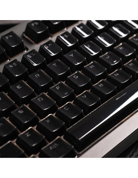 Conjunto de Teclas Mintcaps Cristal Negro 134 Teclas OEM